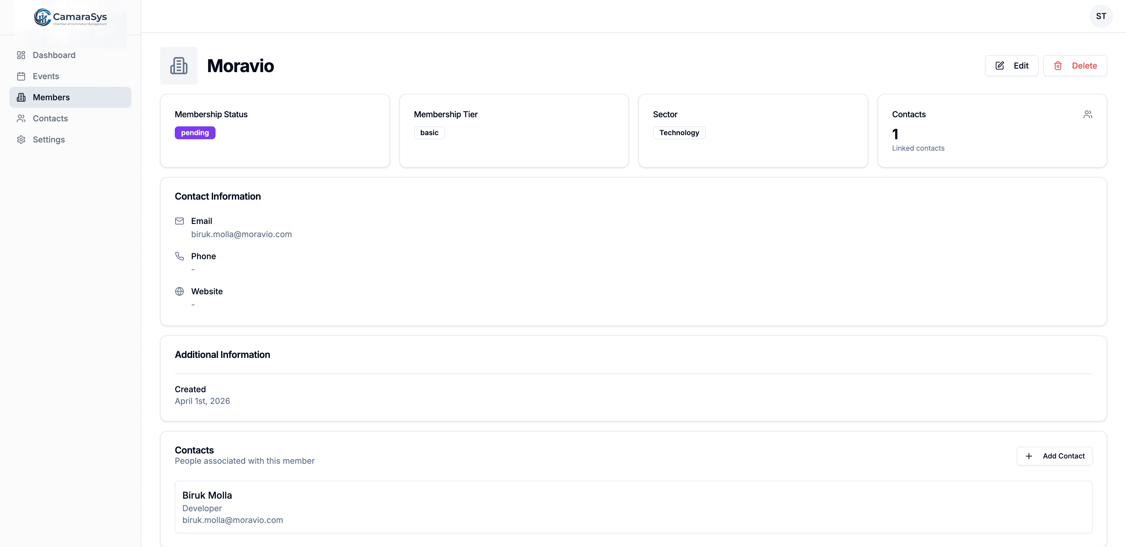 Member & Organization Directory